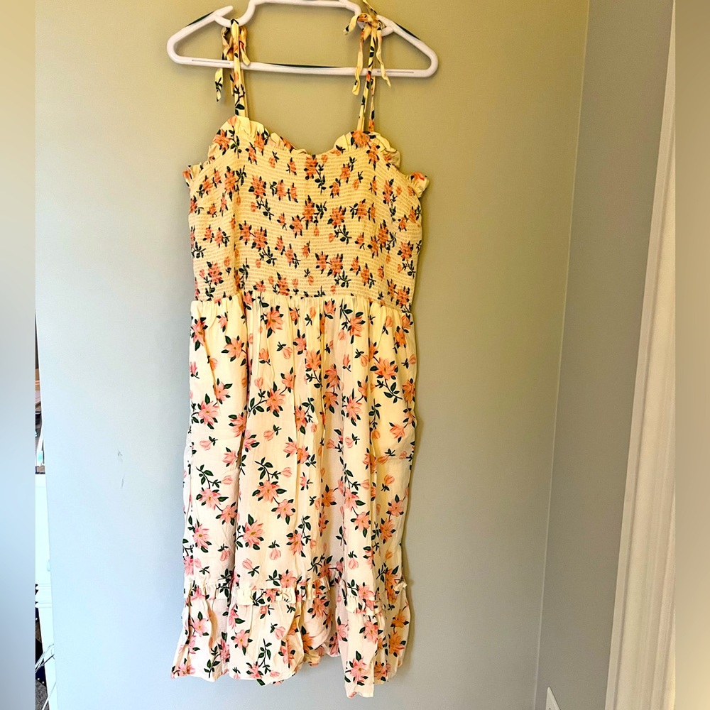 Draper James Magnolia Smocked Bodice Dress